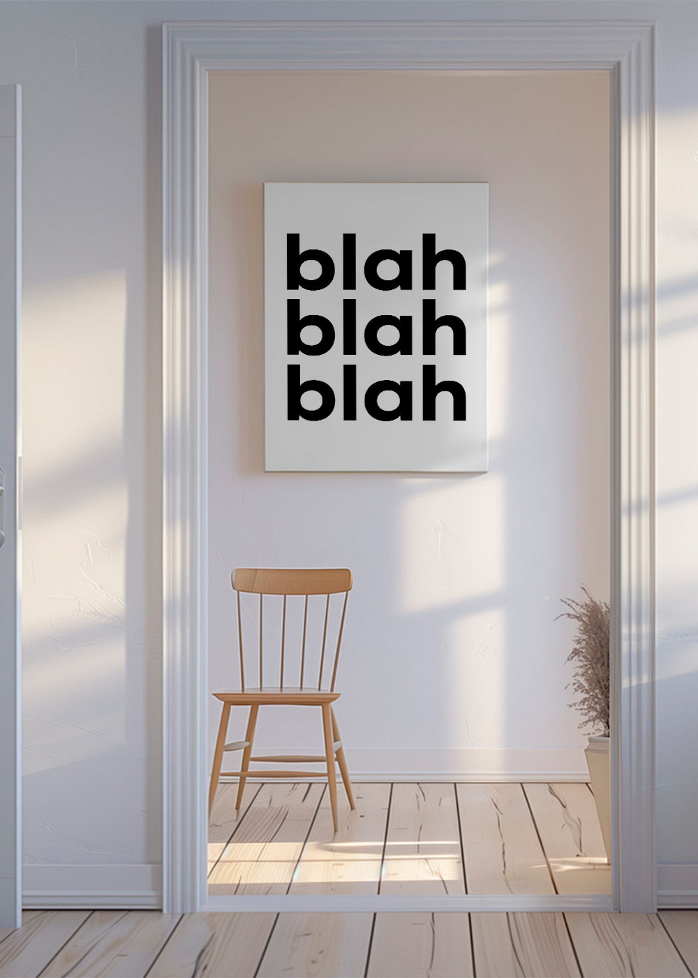 Illustration med fed gentaget tekst