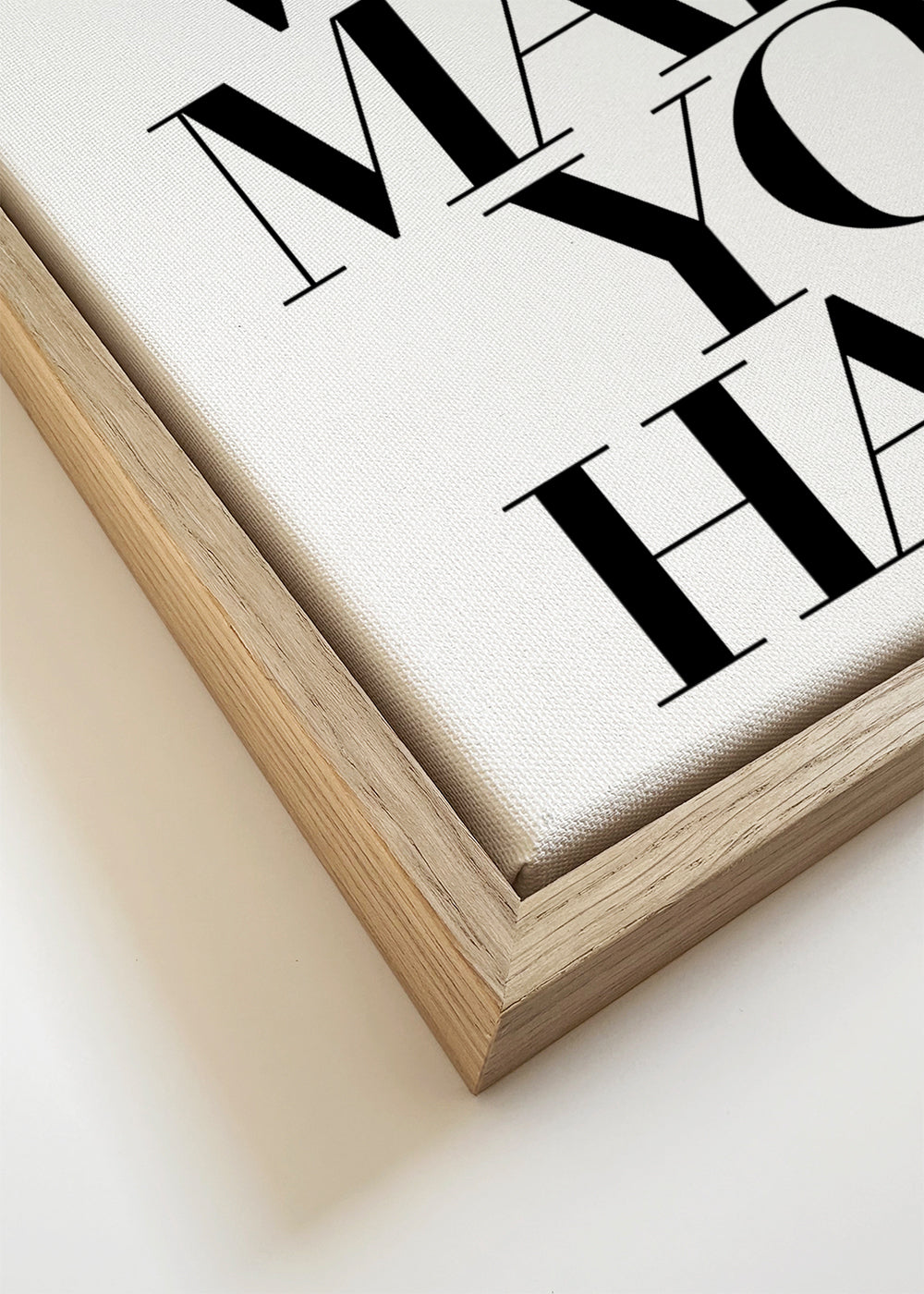 Sort-hvid typografi motiverende