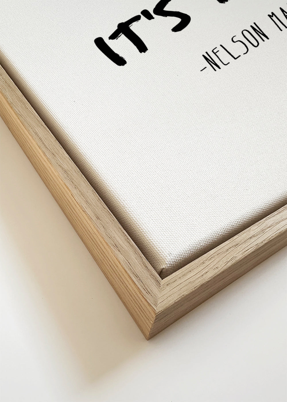 Minimalistisk citat plakat