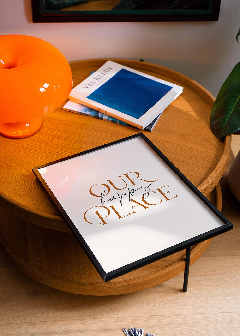 Minimalistisk typografisk plakat