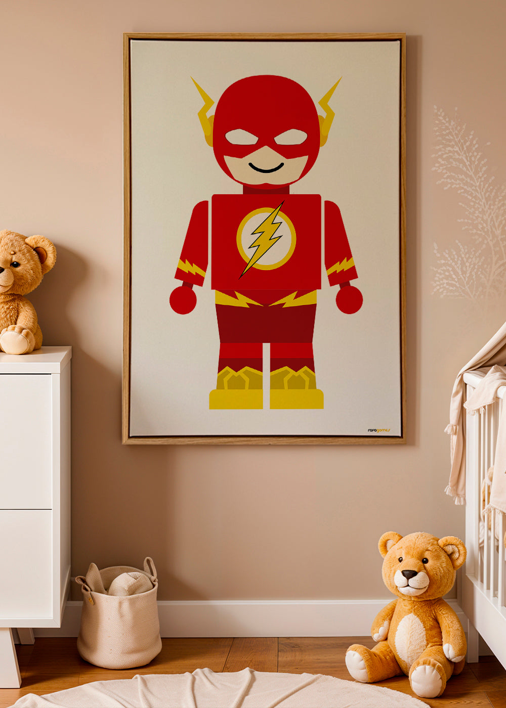 Børneplakat Toy Flash