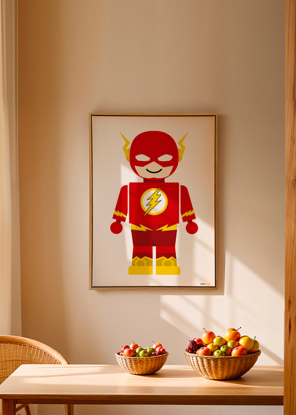 Børneplakat Toy Flash