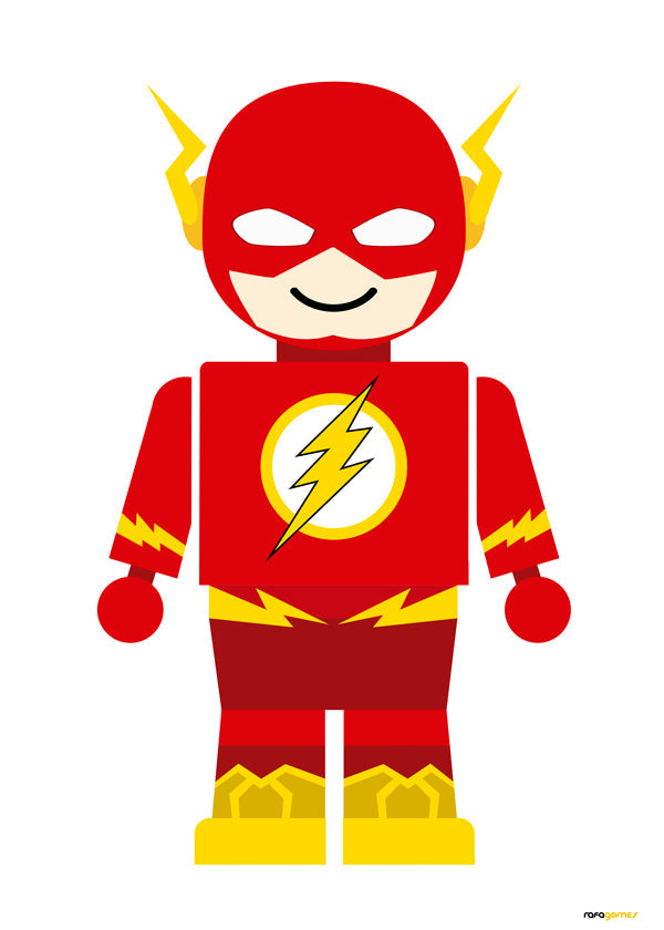 Børneplakat Toy Flash