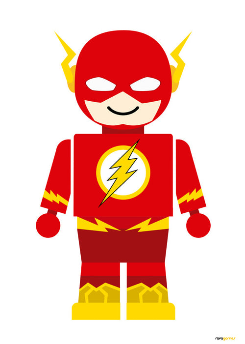 Børneplakat Toy Flash