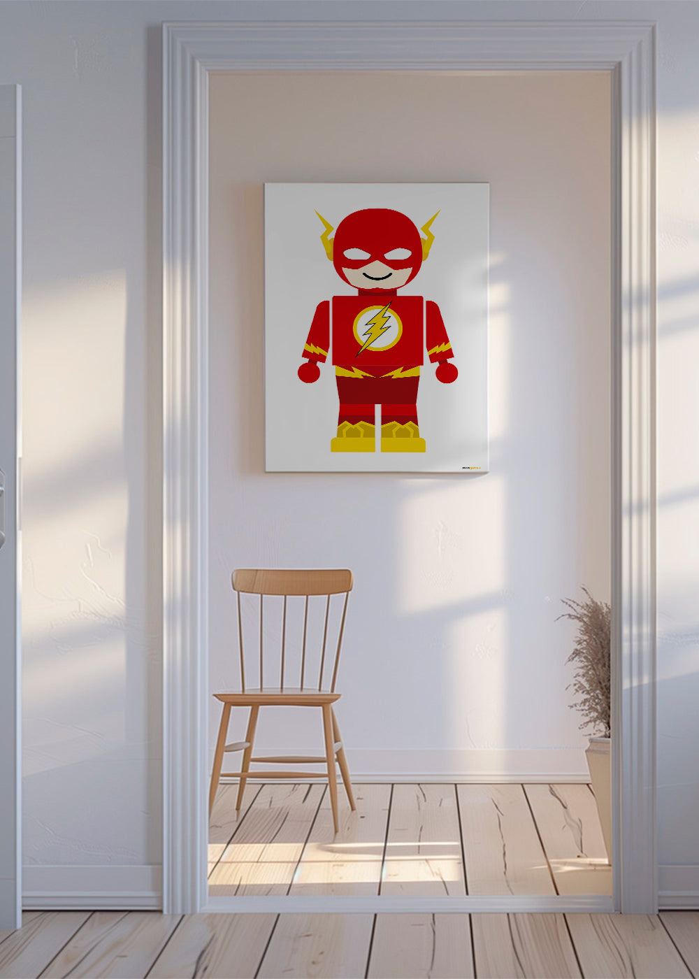 Børneplakat Toy Flash