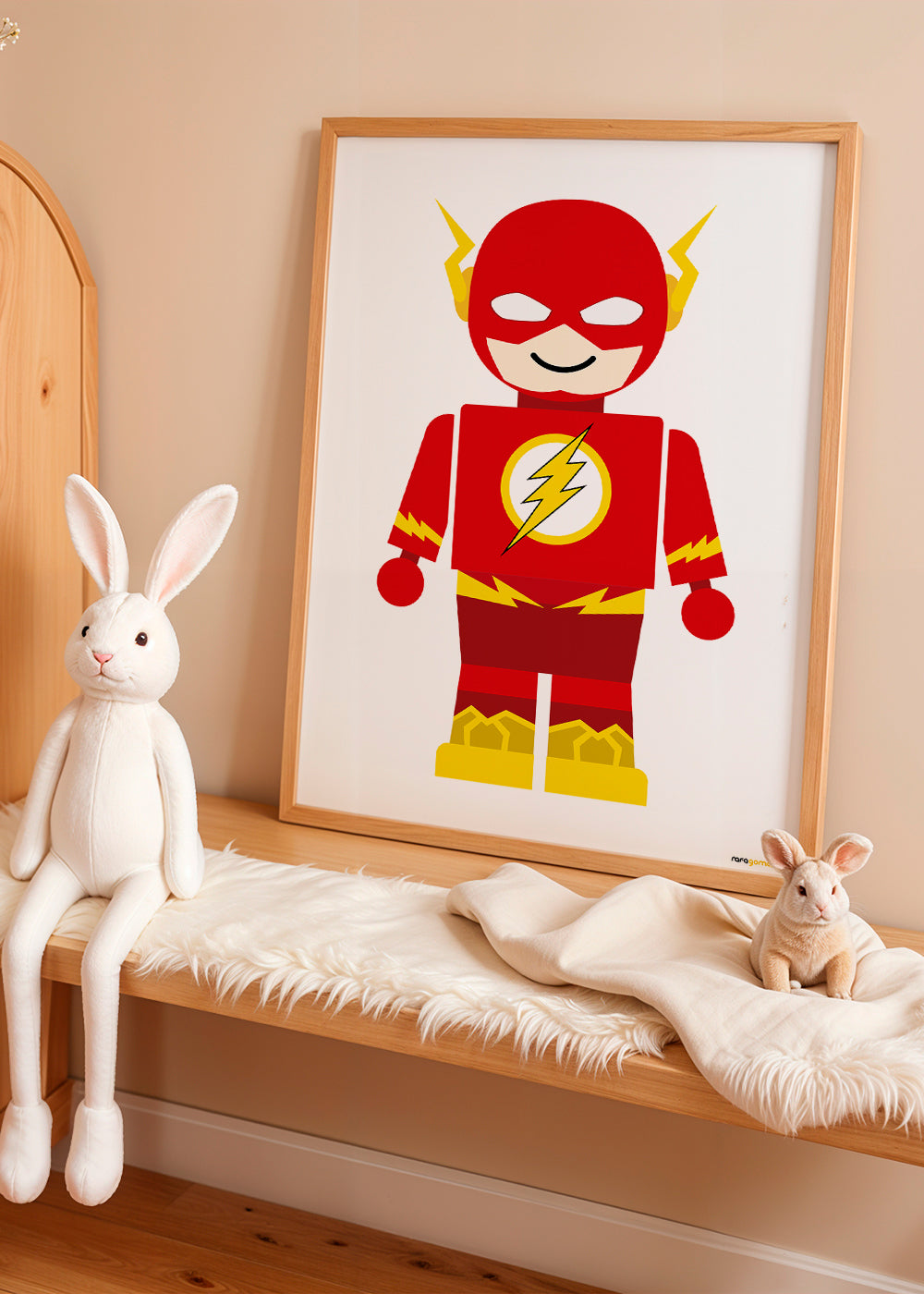 Børneplakat Toy Flash