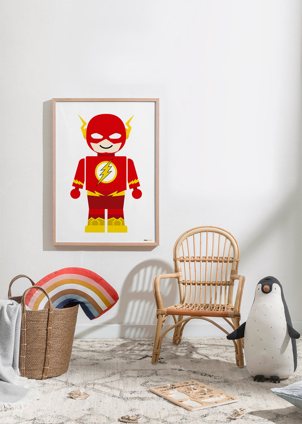 Børneplakat Toy Flash