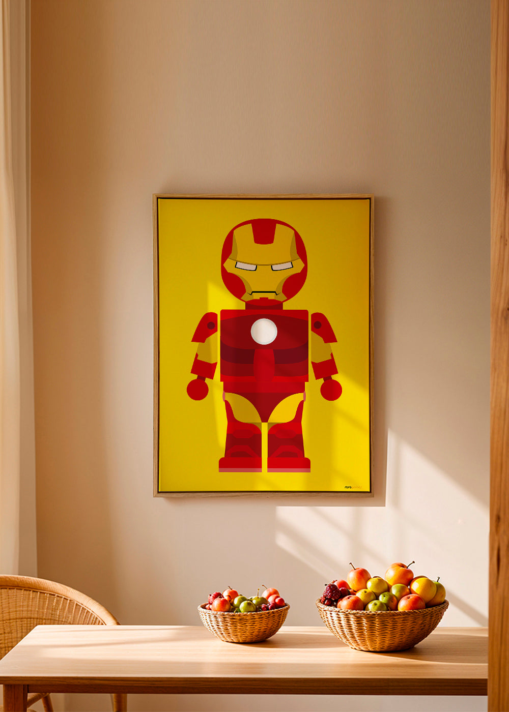 Børneplakat Ironman legetøj