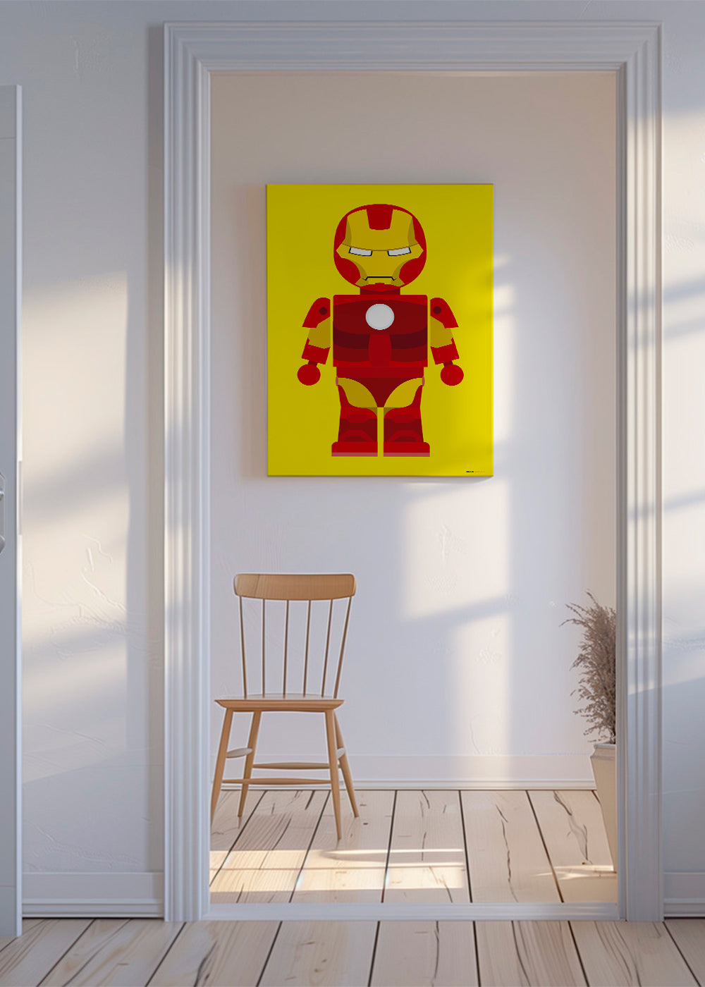Børneplakat Ironman legetøj