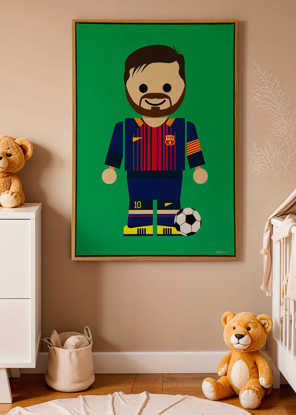 Sports kunst legetøj fodboldspiller illustration