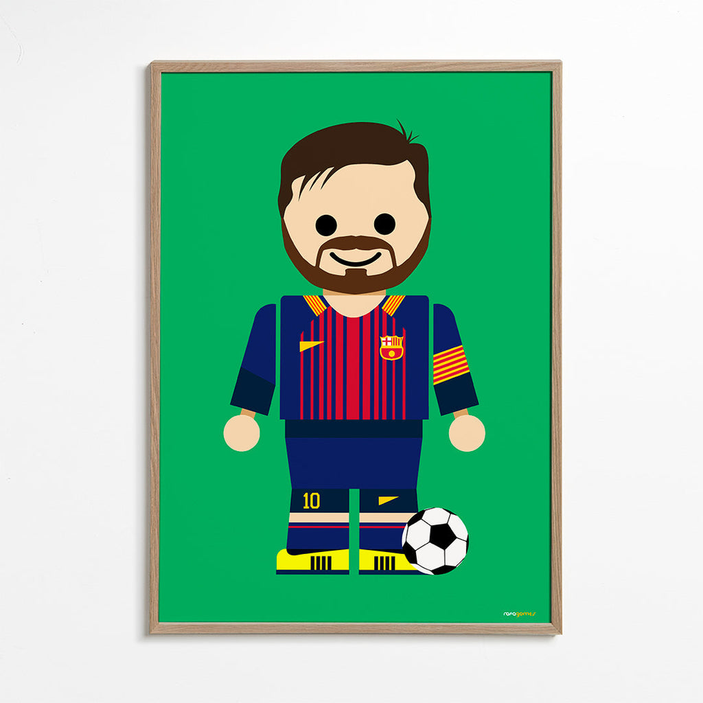 Sports kunst legetøj fodboldspiller illustration