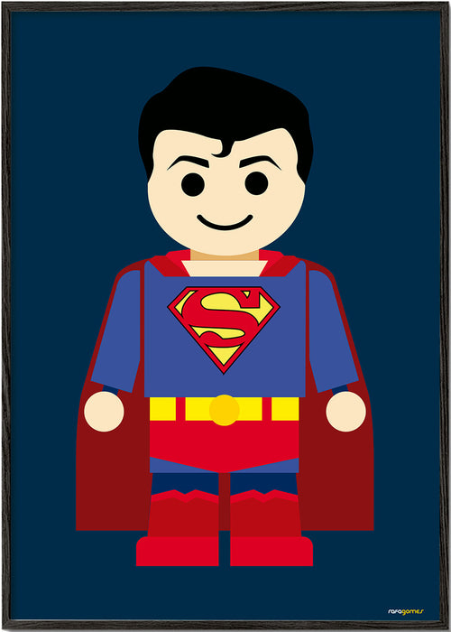 Legetøj superhelt illustration