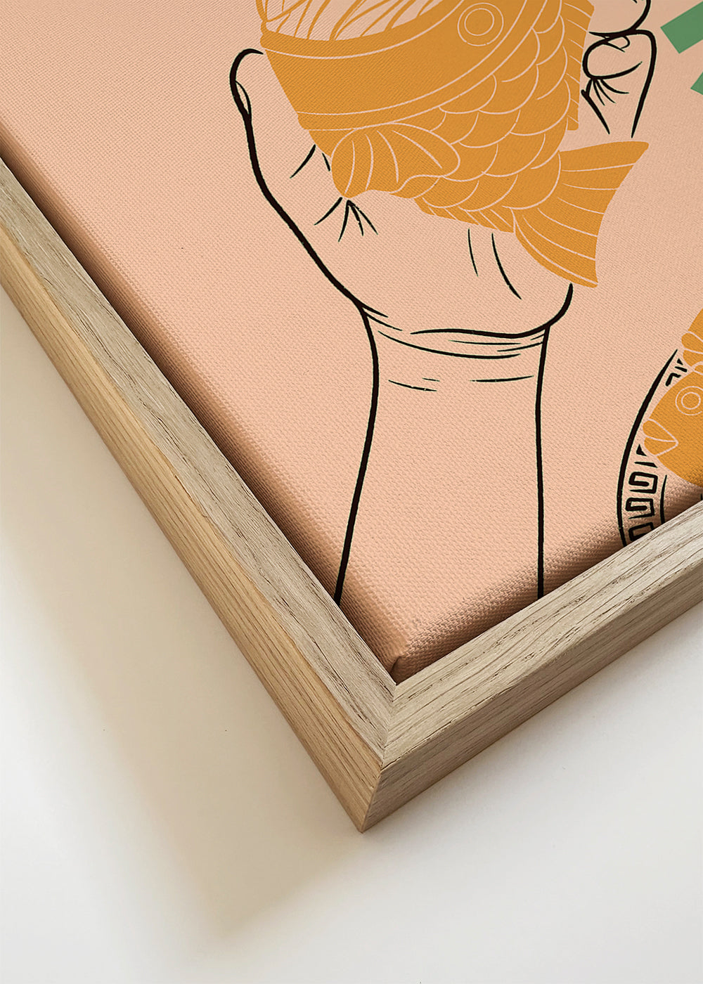 Køkkenkunst Taiyaki illustration