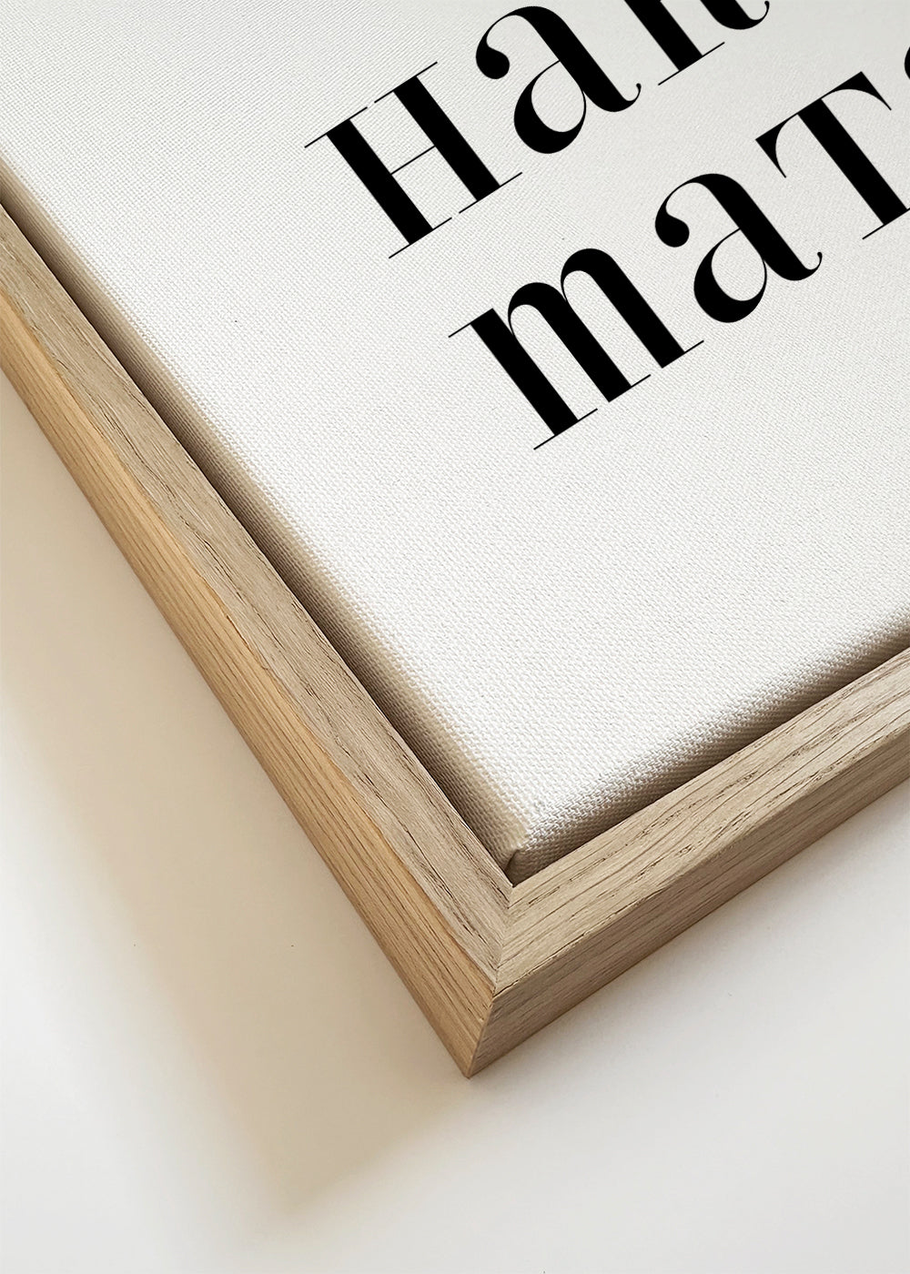 Minimalistisk plakat Hakuna Matata