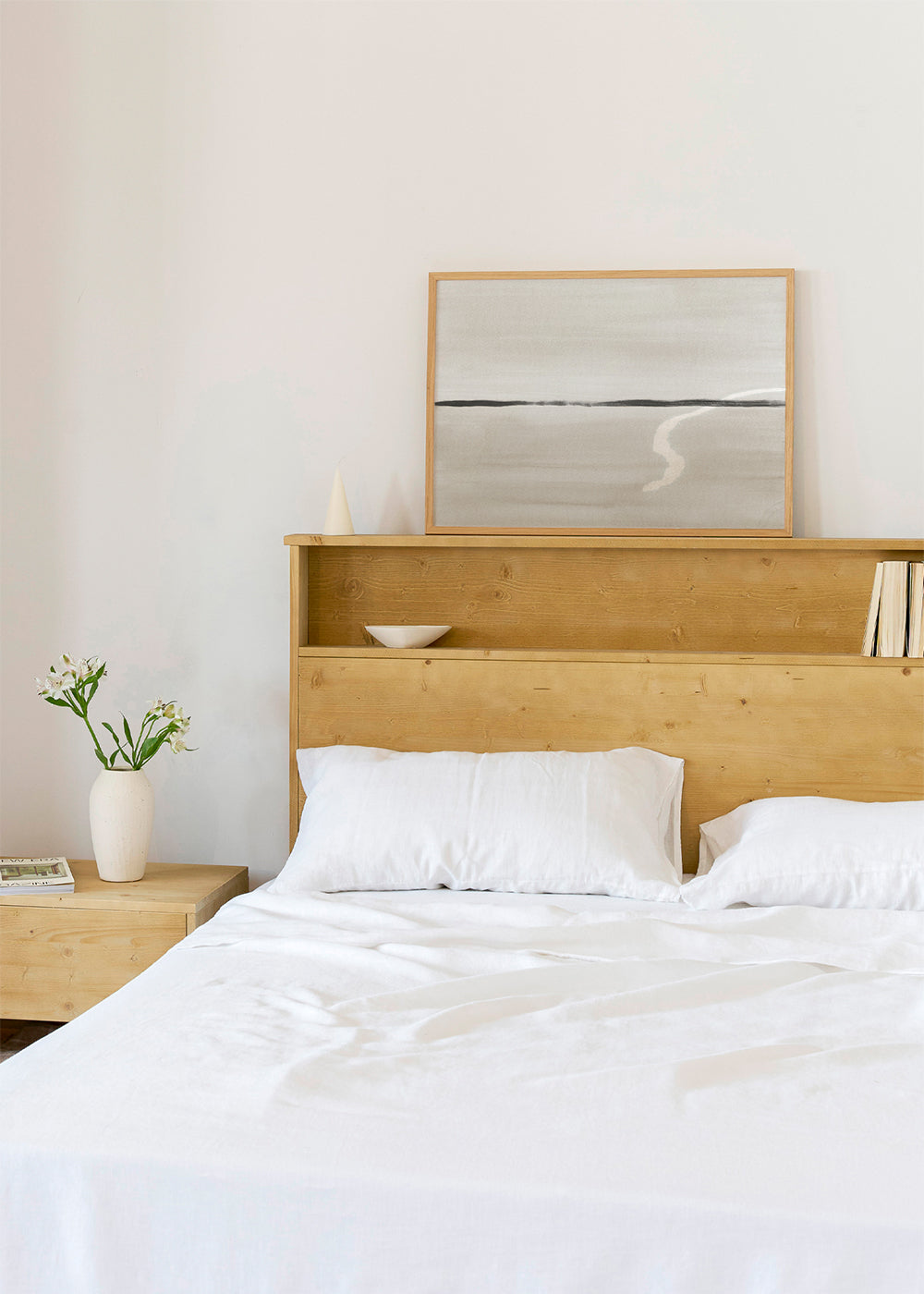 Minimalistisk horisont i beige nuancer
