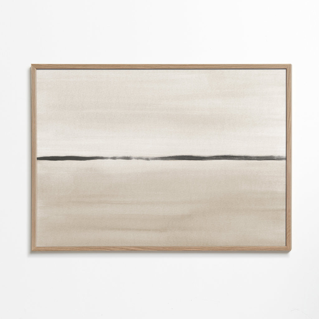 Minimalistisk horisont i beige nuancer