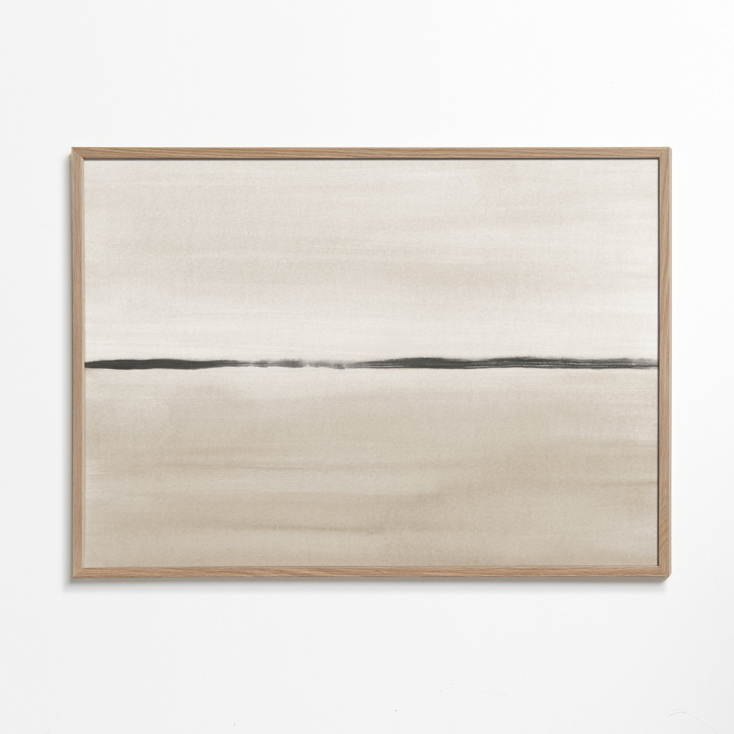 Minimalistisk horisont i beige nuancer