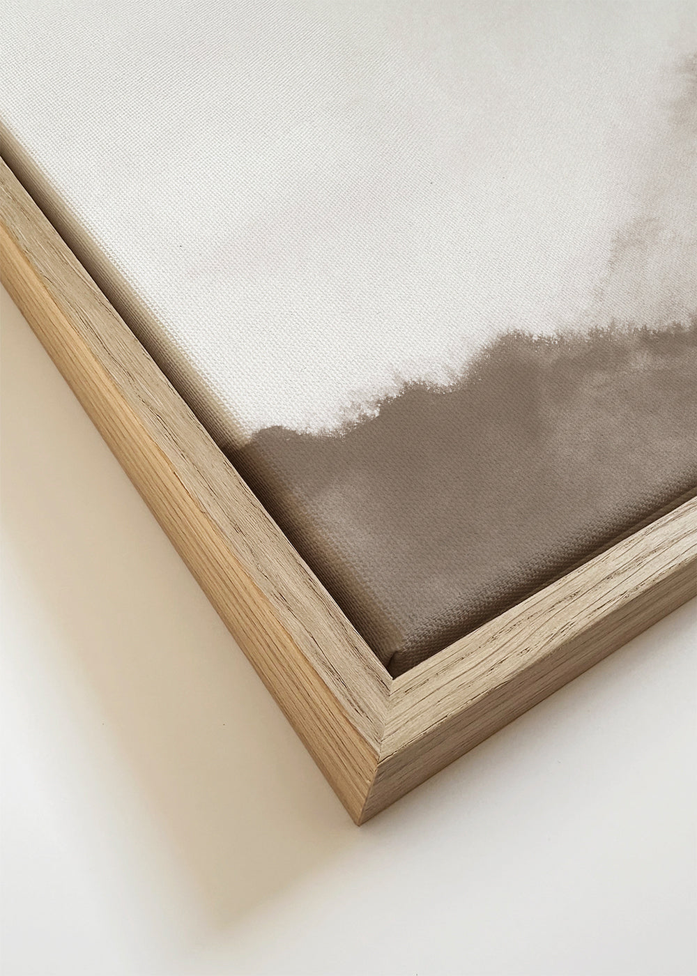 Bjerge i sepia-agtige toner