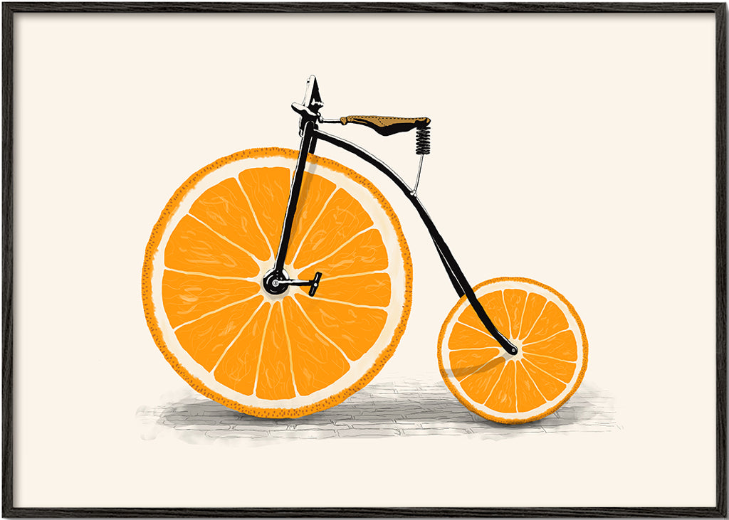 Køkkenkunst: appelsincykel