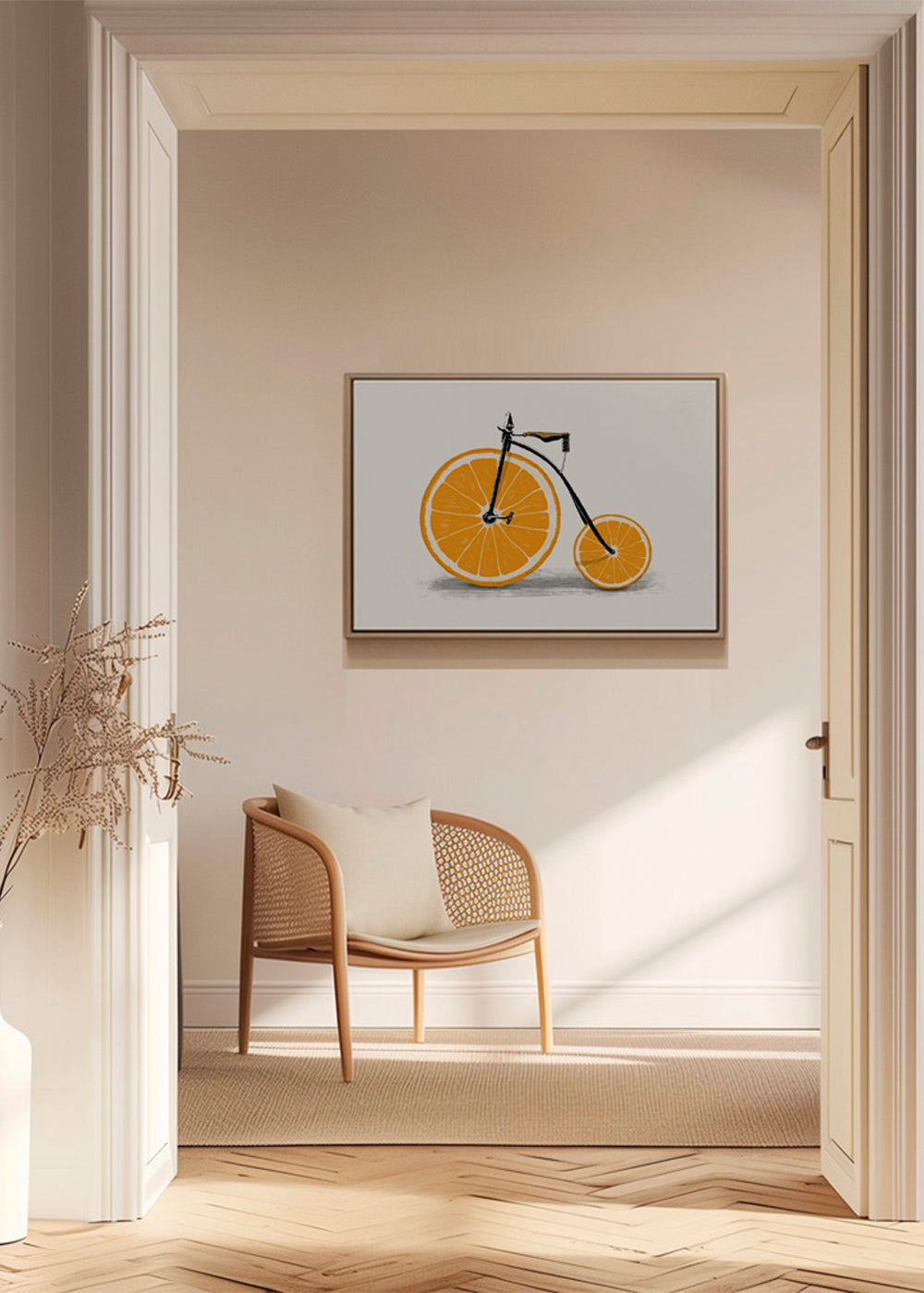 Køkkenkunst: appelsincykel