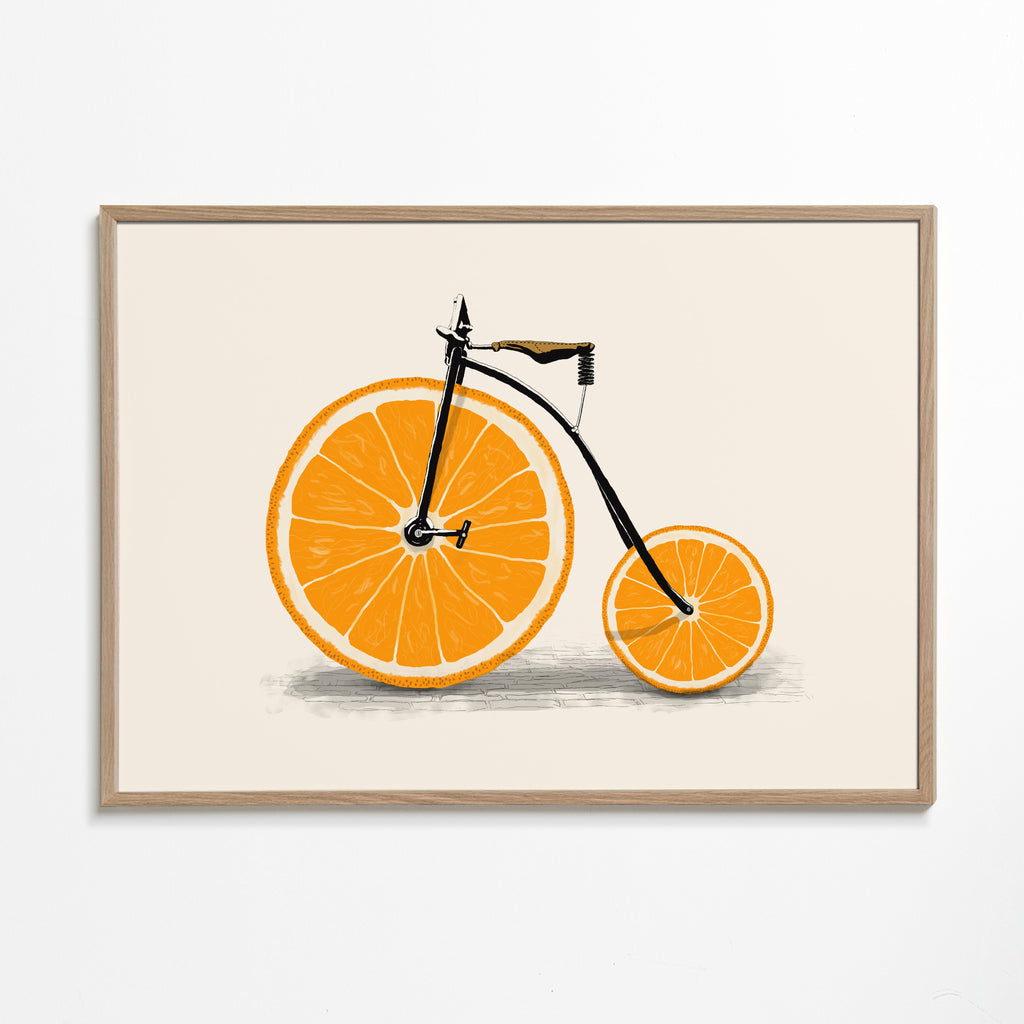 Køkkenkunst: appelsincykel