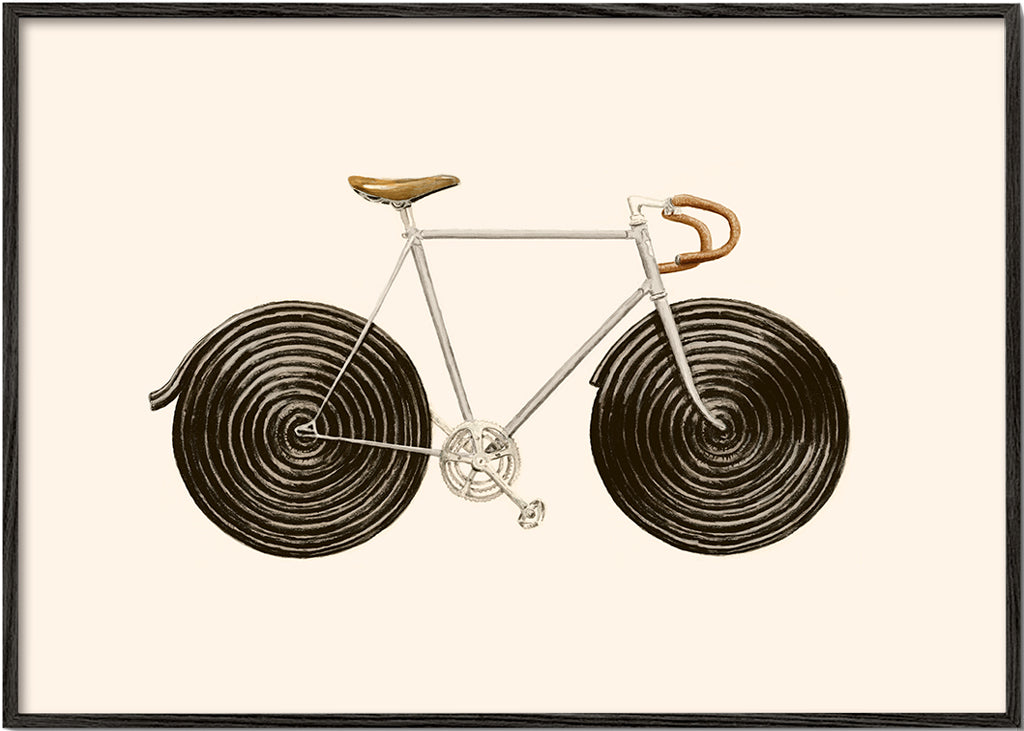 Lakrids-cykel illustration