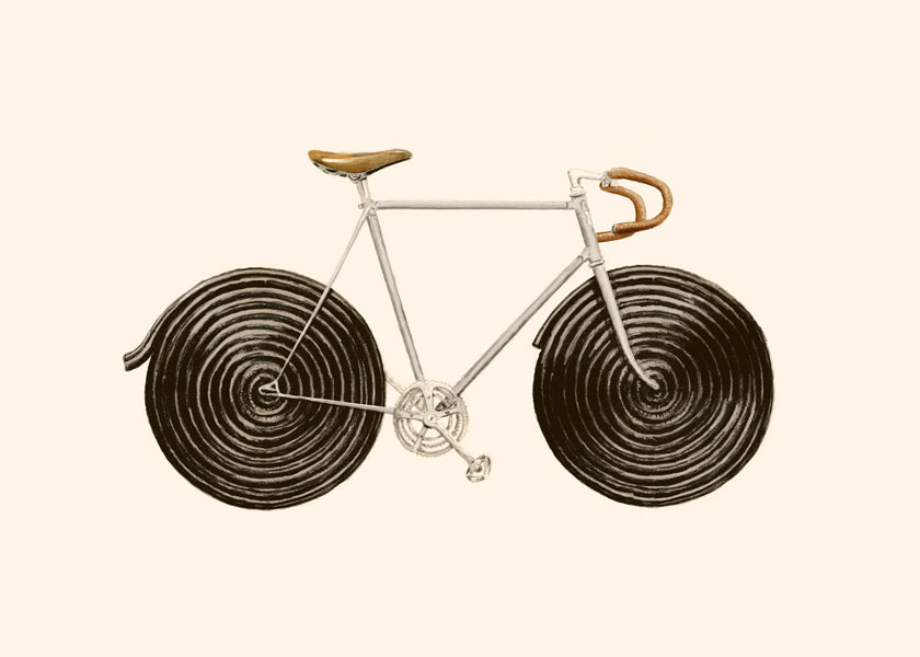 Lakrids-cykel illustration