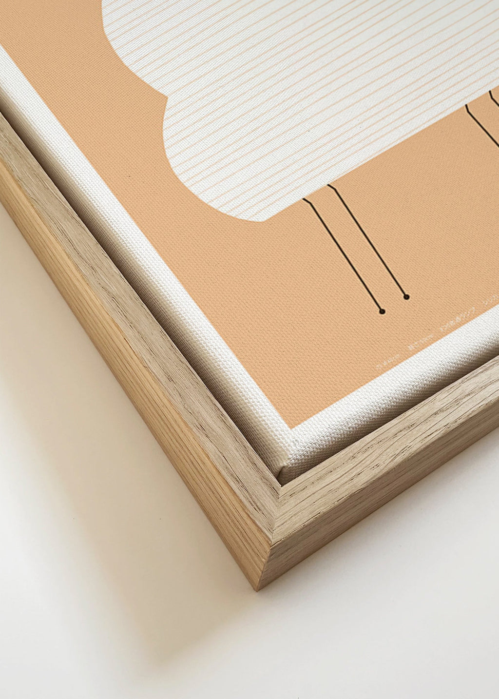 Noguchi Akari illustration med minimalistiske linjer