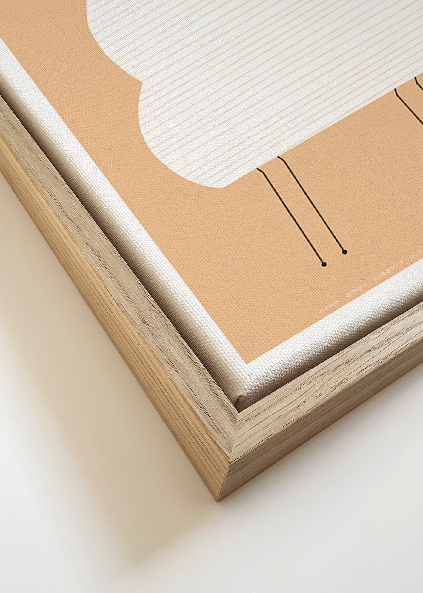Noguchi Akari illustration med minimalistiske linjer