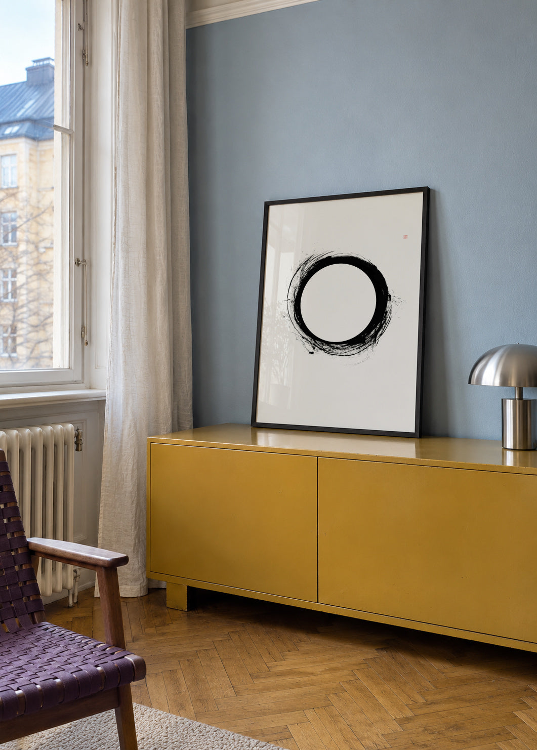 Eclipse - Framed poster in an interior