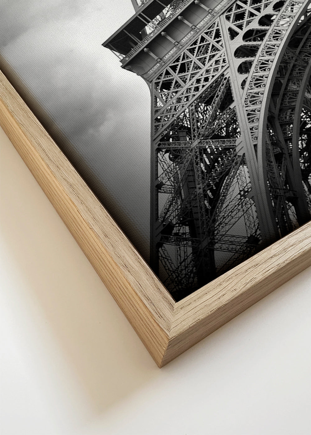 Byplakat Eiffel-tårn i perspektiv