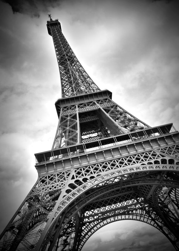 Byplakat Eiffel-tårn i perspektiv