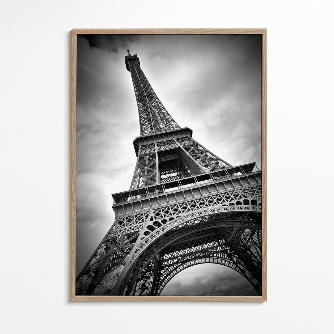 Byplakat Eiffel-tårn i perspektiv