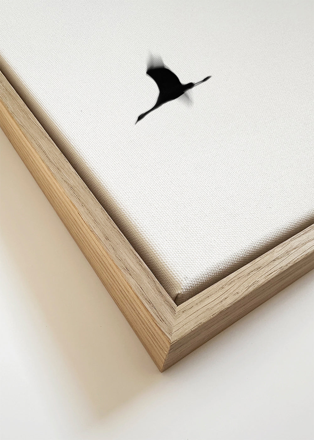 Kunst kraner i flugt minimalistisk