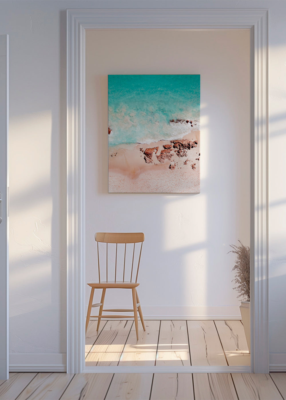 Luftfoto strandfotografi