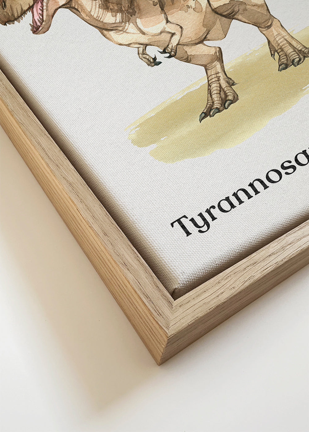 Kunstværk Tyrannosaurus rex illustration