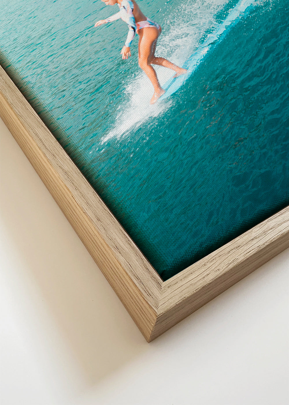 Sport kunst: surfere på åbent hav