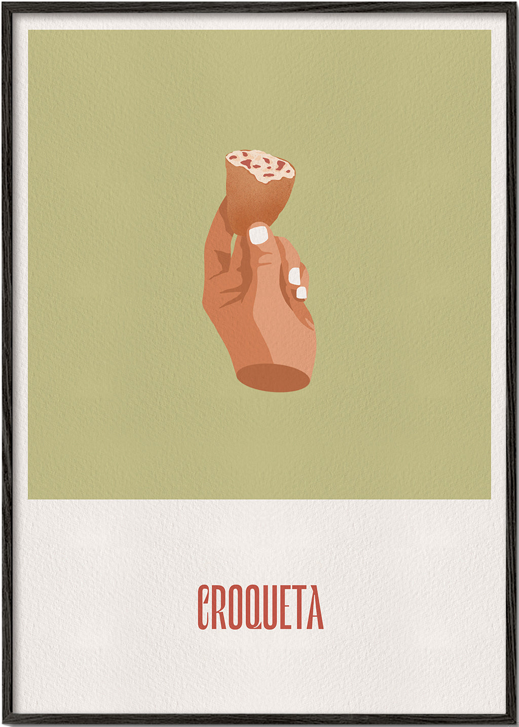 Køkkenkunst Kroket illustration
