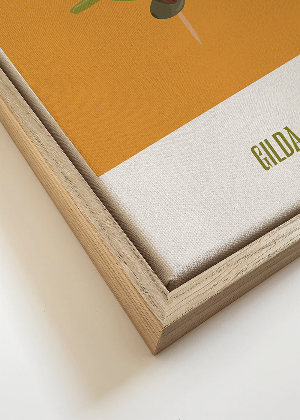 Køkkenkunst Gilda illustreret spyd