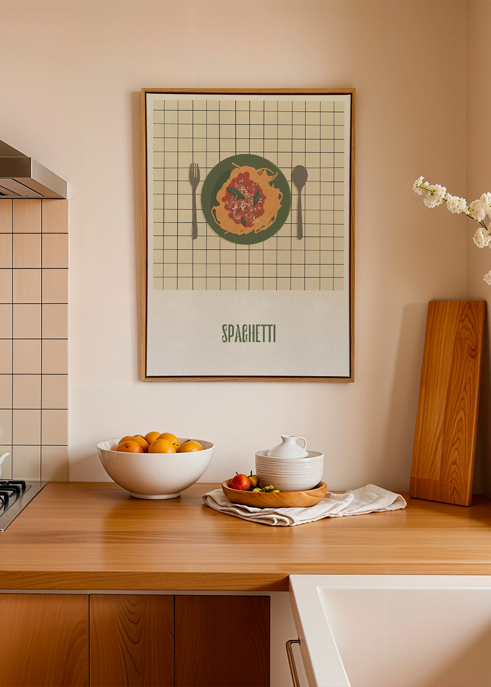 Køkkenkunst Spaghetti fra oven
