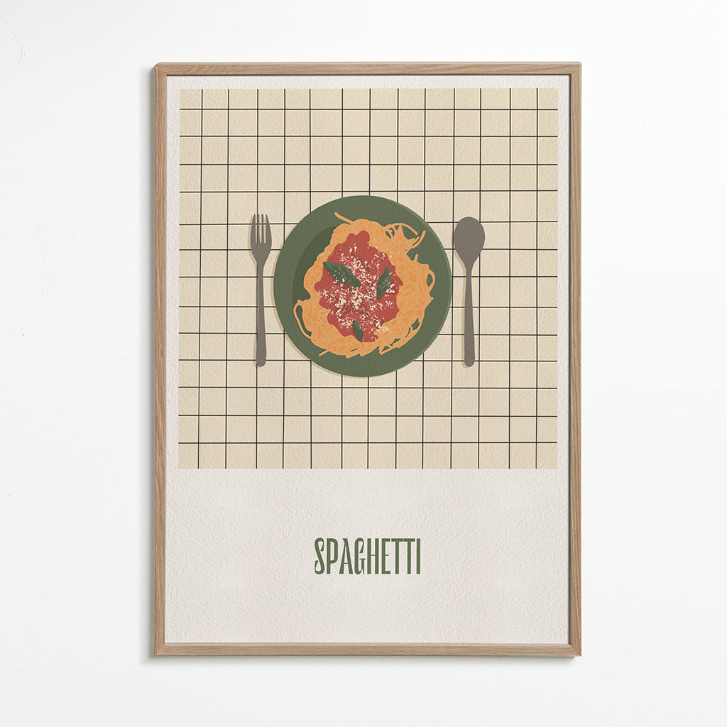 Køkkenkunst Spaghetti fra oven