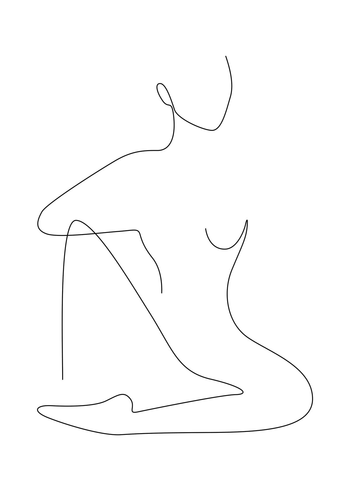 Restful - Unframed art print
