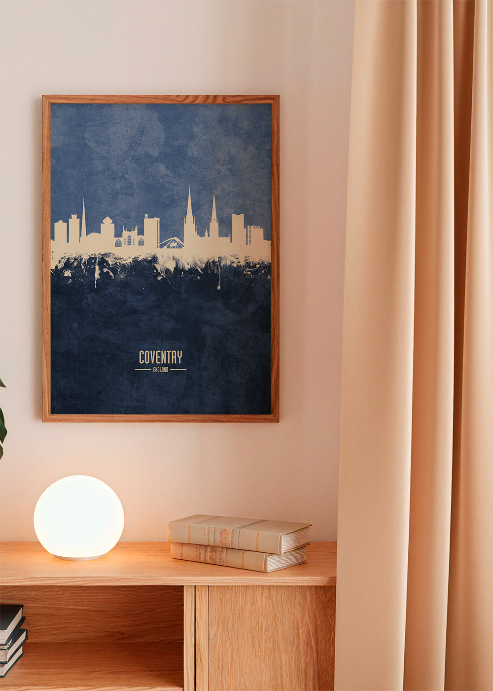 Køkkenkunst Coventry blå skyline