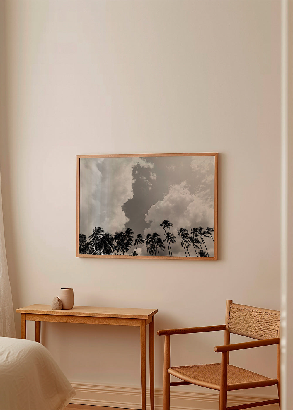 Landskabskunst med palmer og dramatisk himmel – Product3