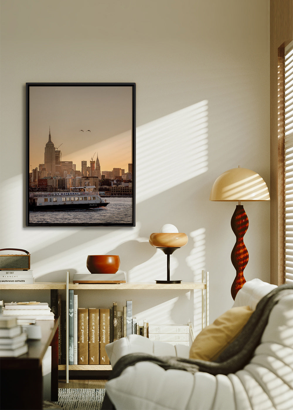 Køkkenkunst Manhattan skyline – Canvas2