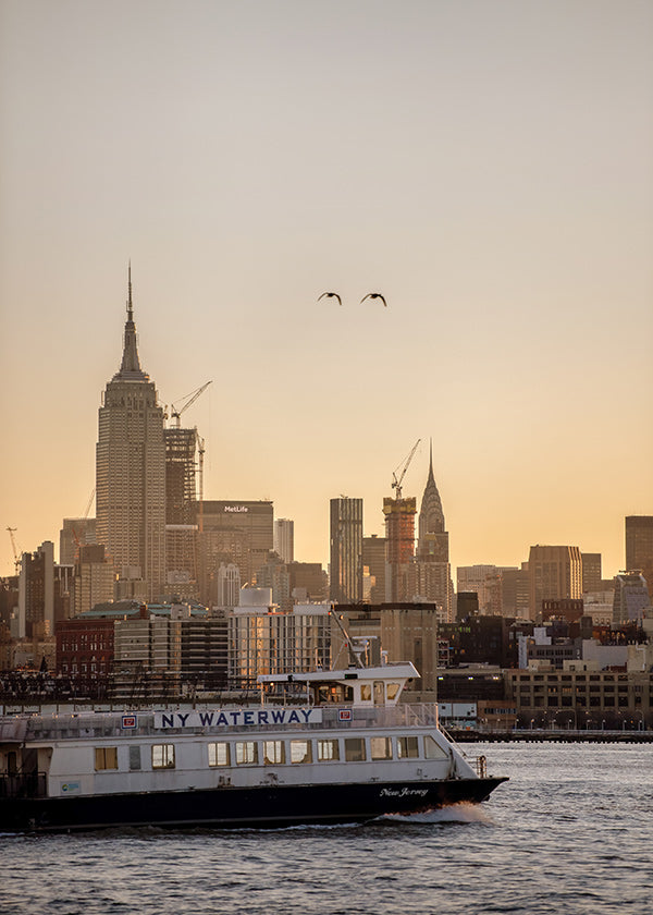 Køkkenkunst Manhattan skyline