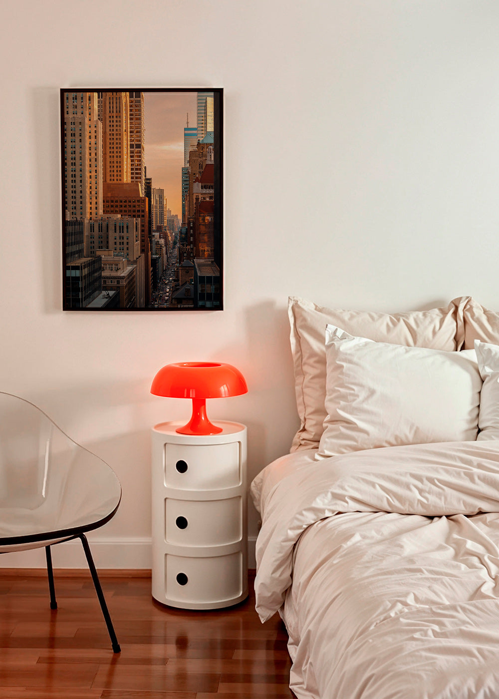 Bybillede ved morgengry – Product1