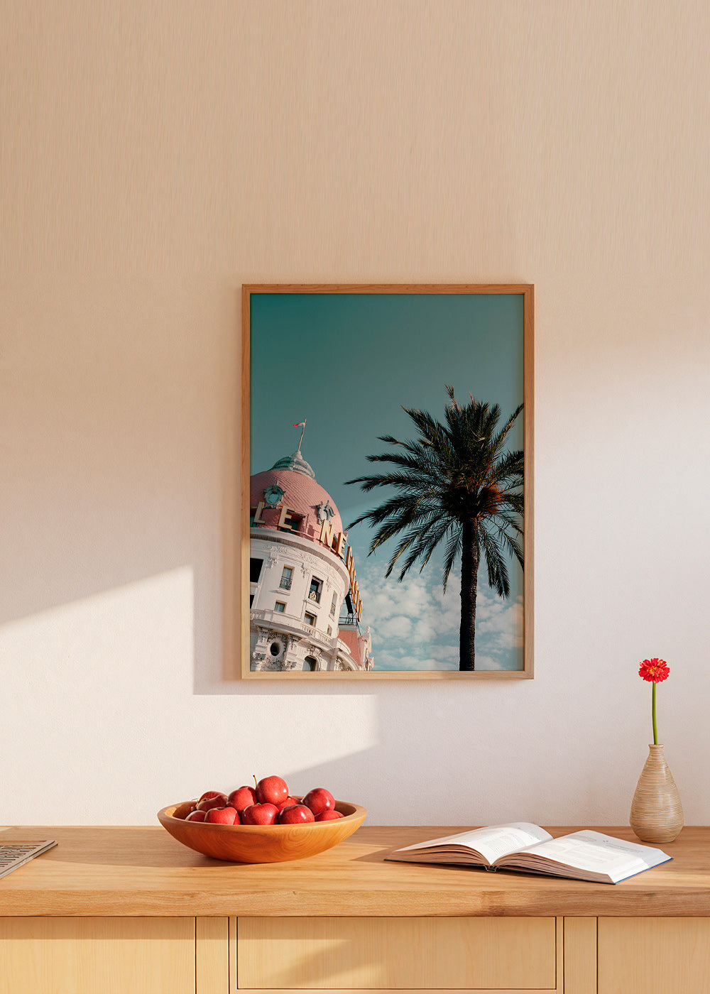 Køkkenkunst Riviera kuppel med palme – Product1