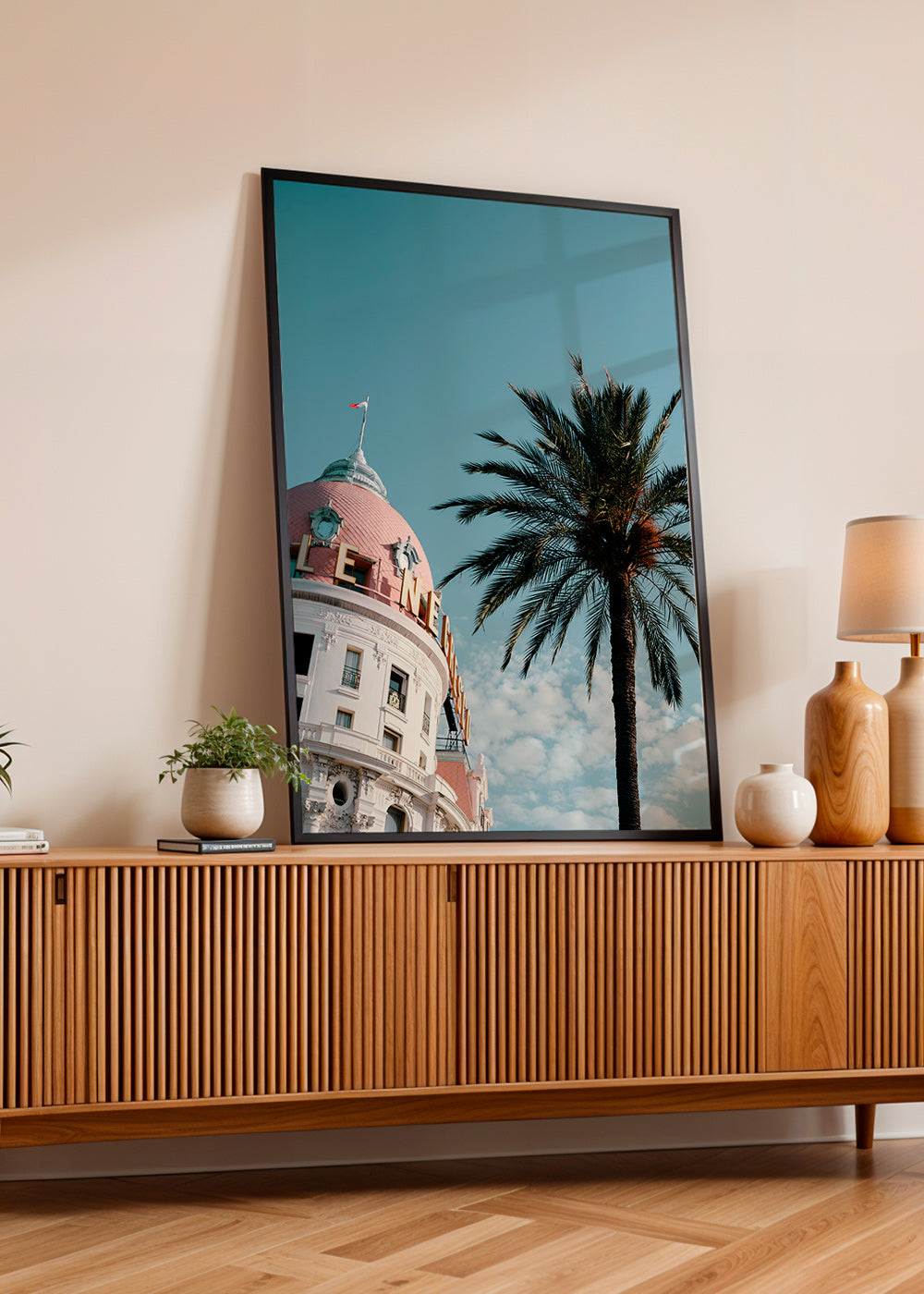 Køkkenkunst Riviera kuppel med palme – Product2