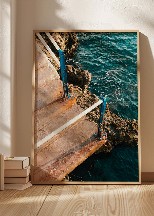 Landskabskunst: trappe til havet – Product1